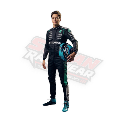 2026 Andrea Kimi Antonelli & George Russell Mercedes F1 Replica Racing Suit