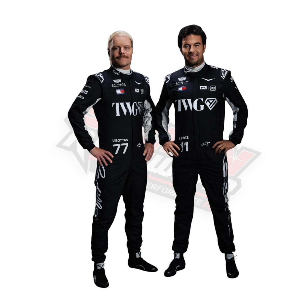 2026 Cadillac Valtteri Bottas & Sergio Perez F1 Team Replica Race Suit
