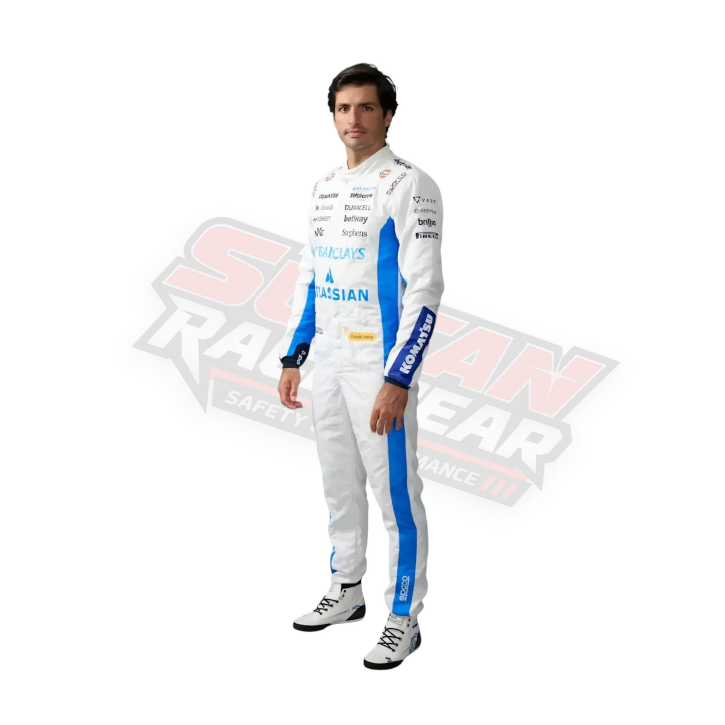 2026 Carlos Sainz Williams F1 Team Replica Racing Suit