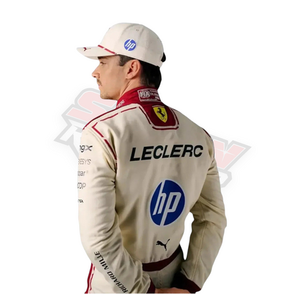 2026 Charles Leclerc Replica Racing Suit – Monaco Grand Prix