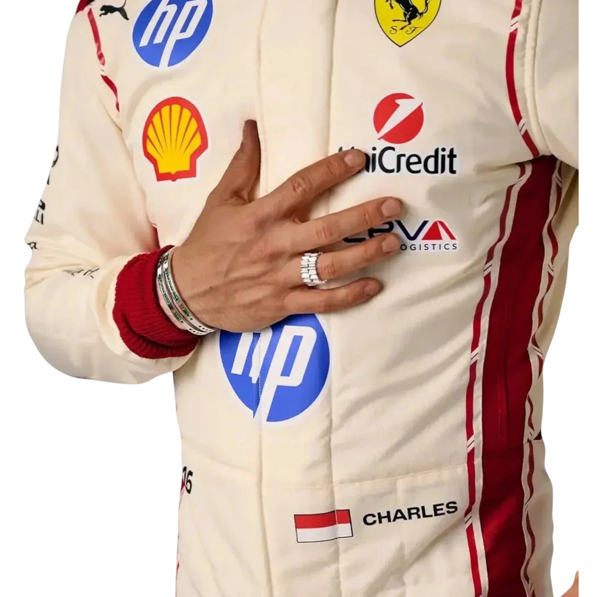 2026 Charles Leclerc Replica Racing Suit – Monaco Grand Prix