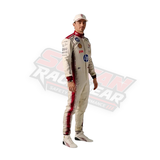 2026 Charles Leclerc Replica Racing Suit – Monaco Grand Prix