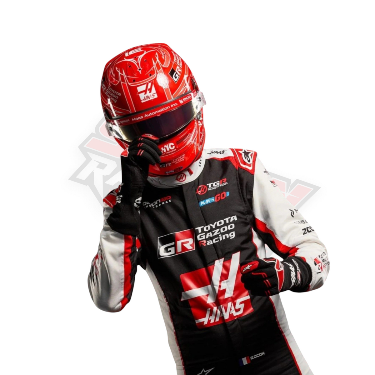 2026 Esteban Ocon MoneyGram Haas F1 Team Replica Rennanzug