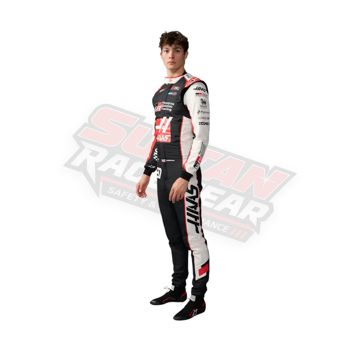 2026 Esteban Ocon & Oliver Bearman MoneyGram Haas F1 Team Replica Racing Suit