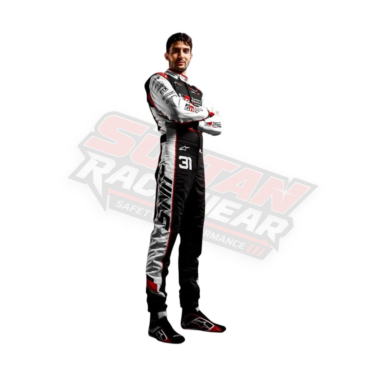 2026 Esteban Ocon & Oliver Bearman MoneyGram Haas F1 Team Replica Racing Suit