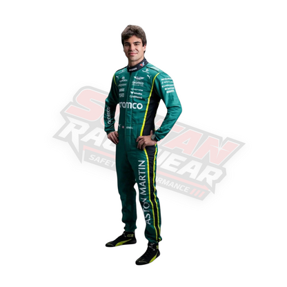 2026 Fernando Alonso & Lance Stroll F1 Racing Suit – Aston Martin Replica