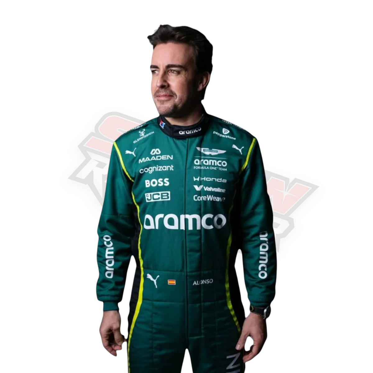 2026 Fernando Alonso & Lance Stroll F1 Racing Suit – Aston Martin Replica