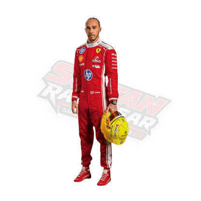 2026 Lewis Hamilton F1 Racing Suit | Premium Formula 1 Replica