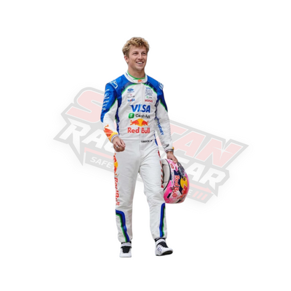 2026 Liam Lawson F1 Racing Suit – Premium Formula 1 Replica Race Suit