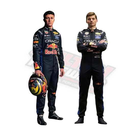 2026 Max Verstappen & Isack Hadjar F1 Racing Suit – Red Bull Racing