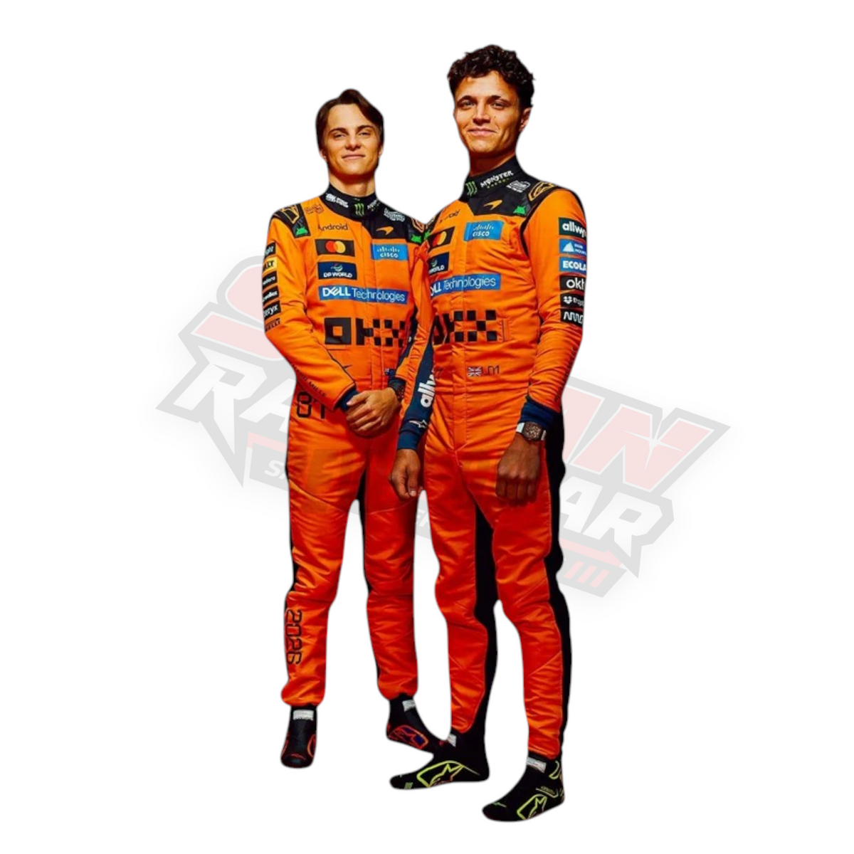 2026 McLaren Lando Norris & Oscar Piastri F1 Team Replica Race Suit