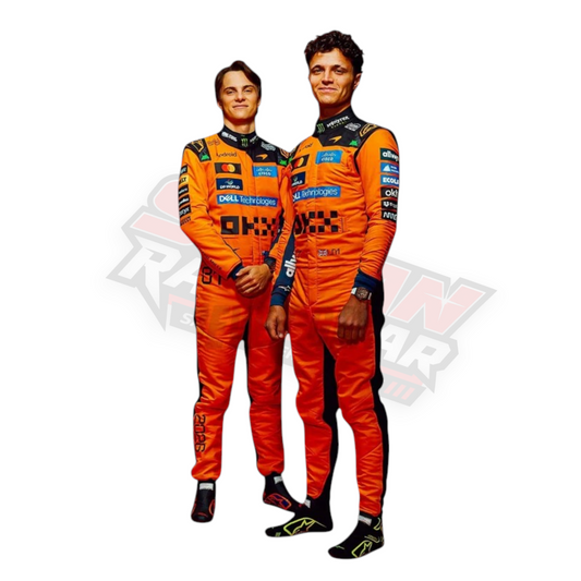 2026 McLaren Lando Norris & Oscar Piastri F1 Team Replica Race Suit