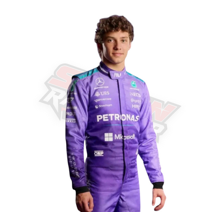 Combinaison de course F1 Mercedes Miami GP 2026 – Nouvelle Réplique de Formule 1