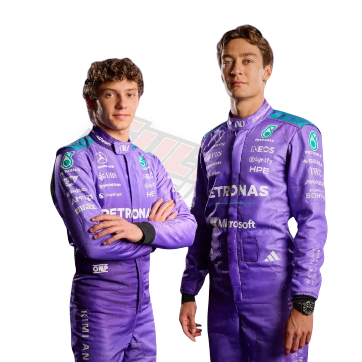 Combinaison de course F1 Mercedes Miami GP 2026 – Nouvelle Réplique de Formule 1