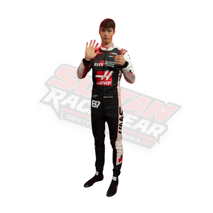 2026 Oliver Bearman F1 Racing Suit – Premium Formula 1 Replica Race Suit