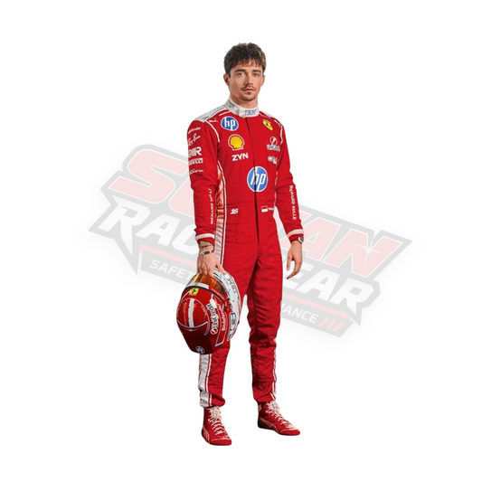 2026 Scuderia Ferrari HP Charles Leclerc & Lewis Hamilton Replica F1 Team Race Suit