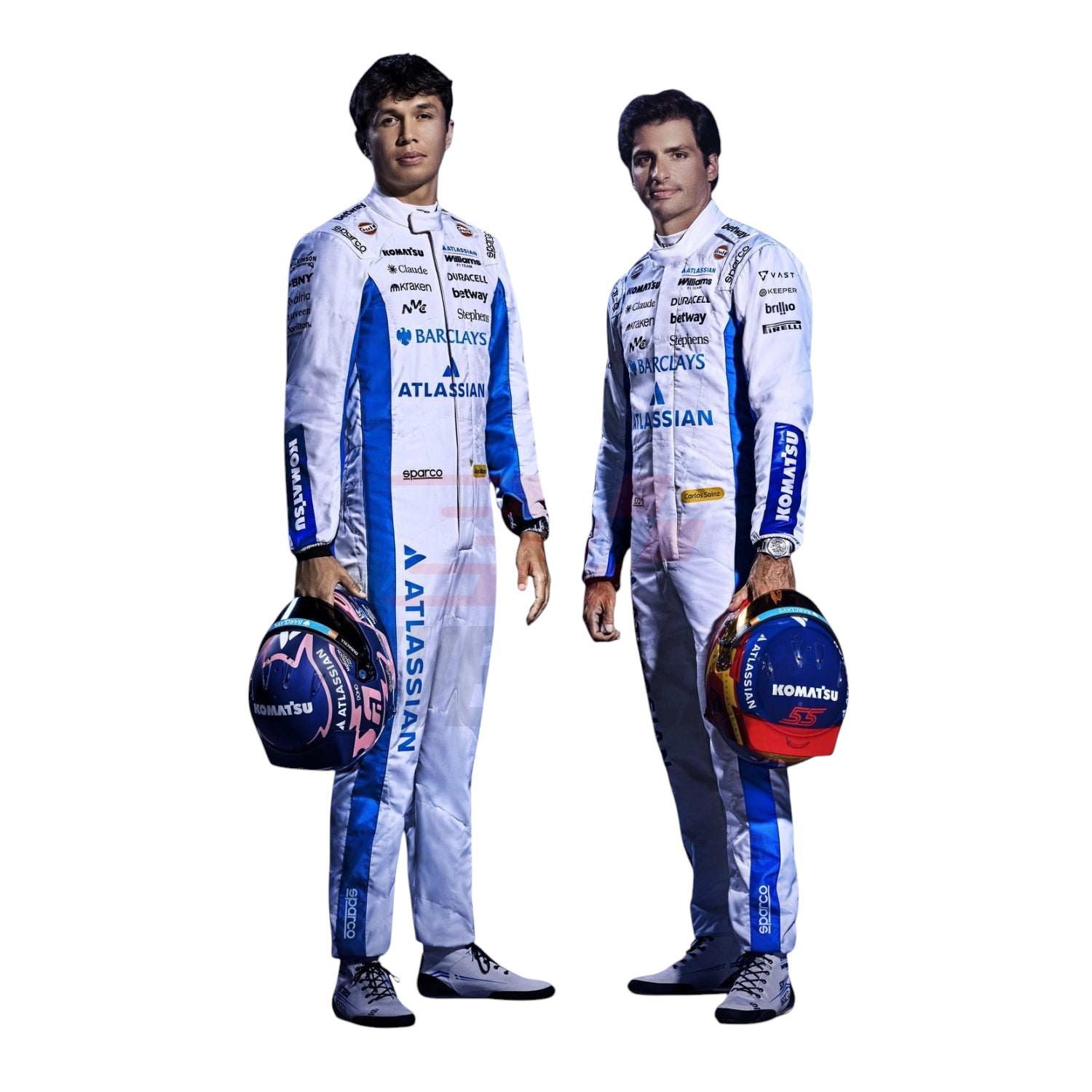 2026 F1 Racing Costume Worn By Carlos Sainz and Alexander Albon