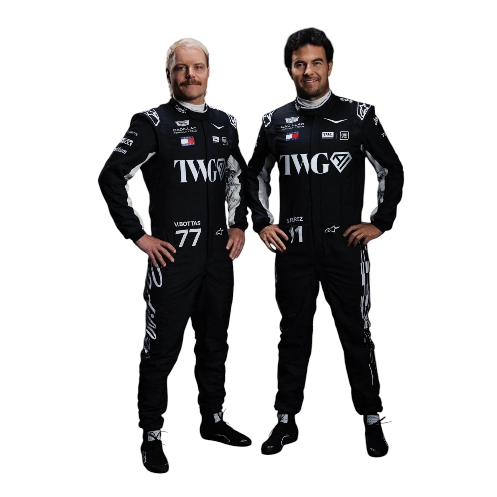 2026 F1 Racing Costume Worn By Valtteri Bottas and Sergio Perez