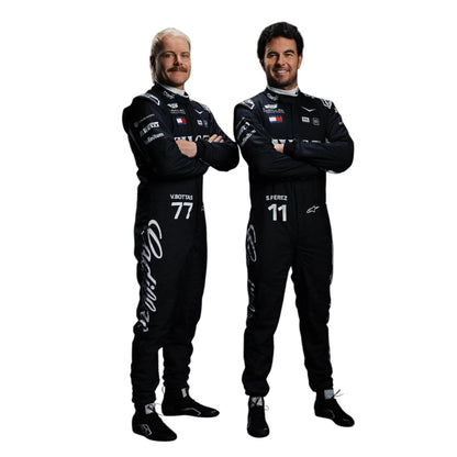 2026 F1 Racing Costume Worn By Valtteri Bottas and Sergio Perez