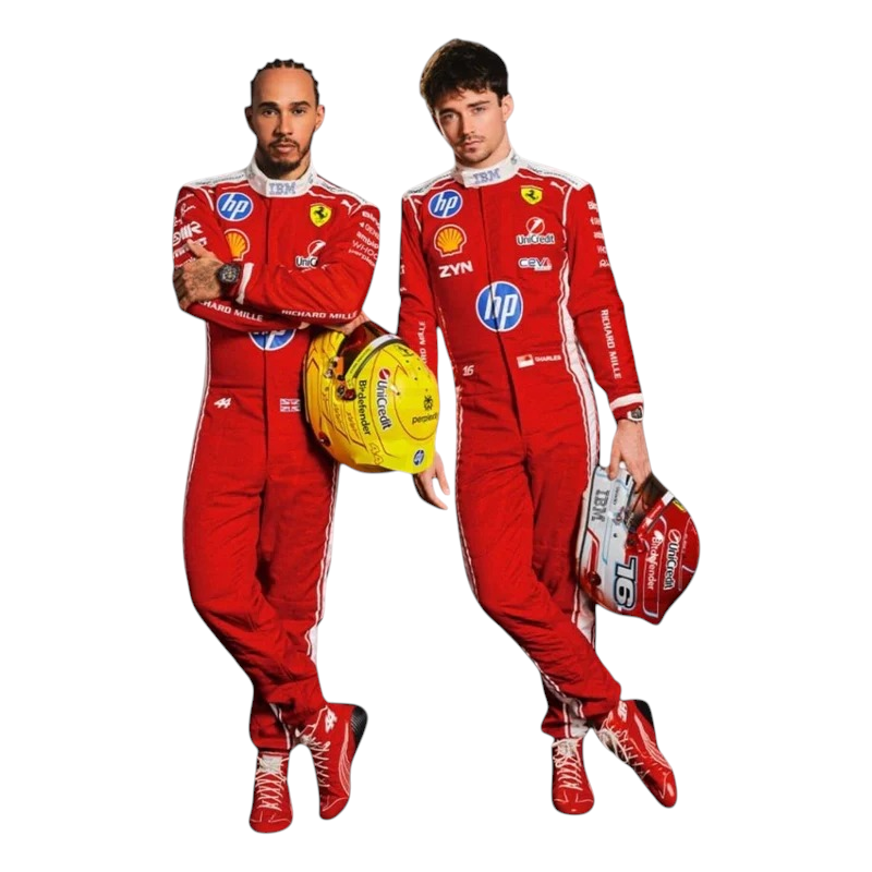 2026 F1 Racing Costume Worn by Charles Leclerc & Lewis Hamilton