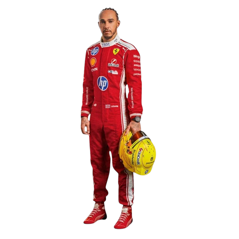 2026 F1 Racing Costume Worn by Charles Leclerc & Lewis Hamilton
