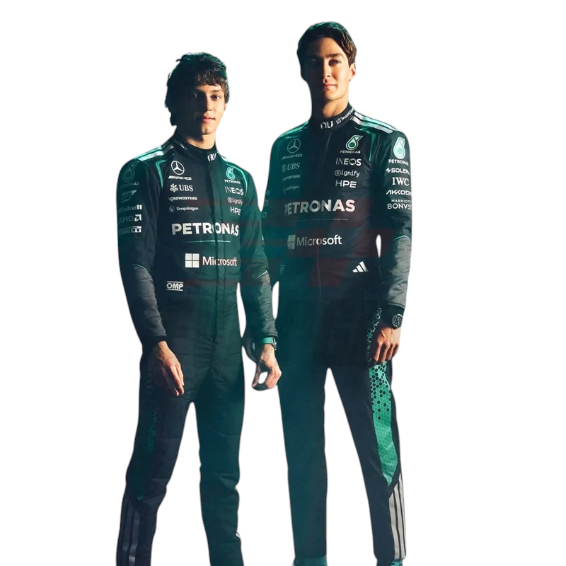 2026 F1 Racing Costume Worn by George Russell & Andrea Kimi Antonelli