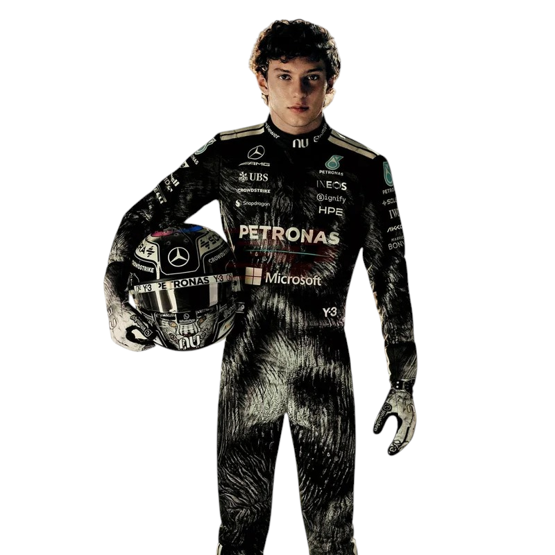 2026 F1 Racing Costume Worn by George Russell & Andrea Kimi Antonelli - Japanese GP