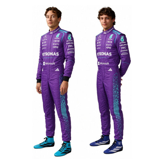 2026 F1 Racing Costume Worn by George Russell & Andrea Kimi Antonelli - Miami GP