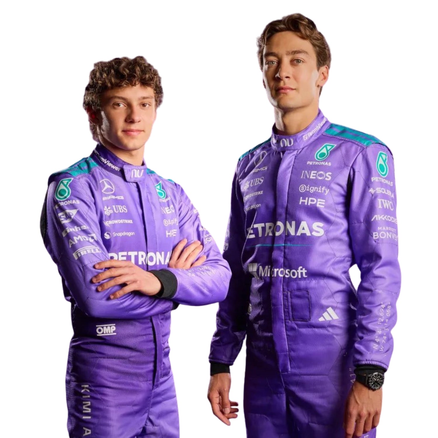 2026 F1 Racing Costume Worn by George Russell & Andrea Kimi Antonelli - Miami GP