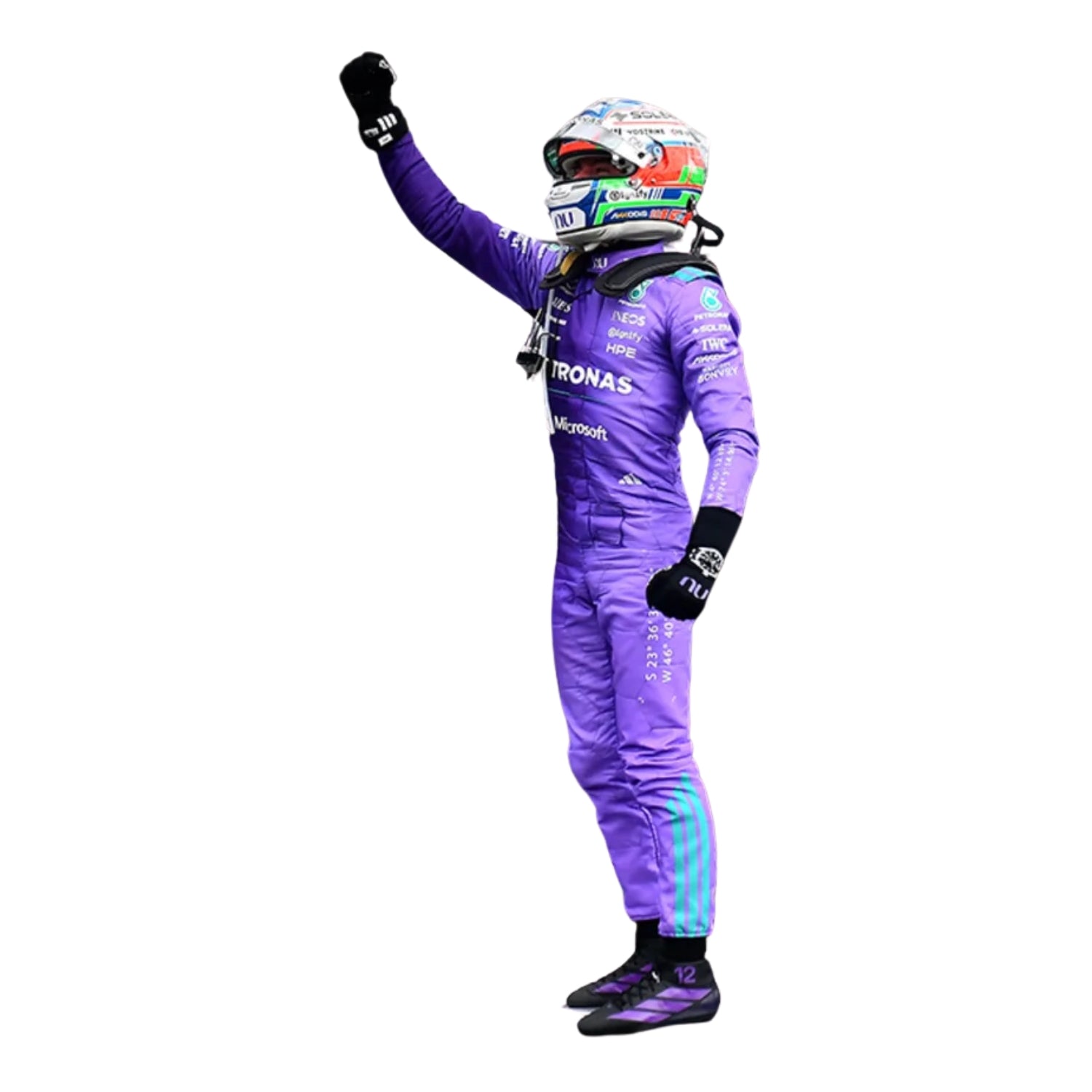 2026 F1 Racing Costume Worn by George Russell & Andrea Kimi Antonelli - Miami GP