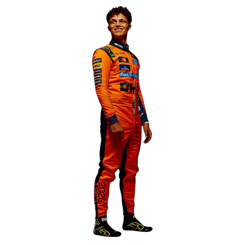 2026 F1 Racing Costume Worn by Lando Norris & Oscar Piastri