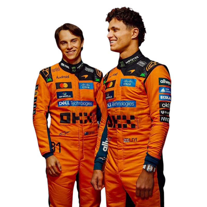 2026 F1 Racing Costume Worn by Lando Norris & Oscar Piastri