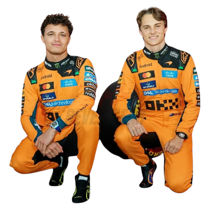 2026 F1 Racing Costume Worn by Lando Norris & Oscar Piastri