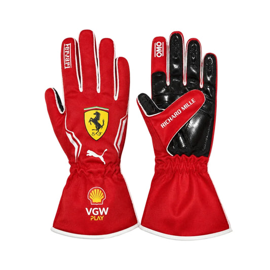 2026 Ferrari F1 Racing Gloves 