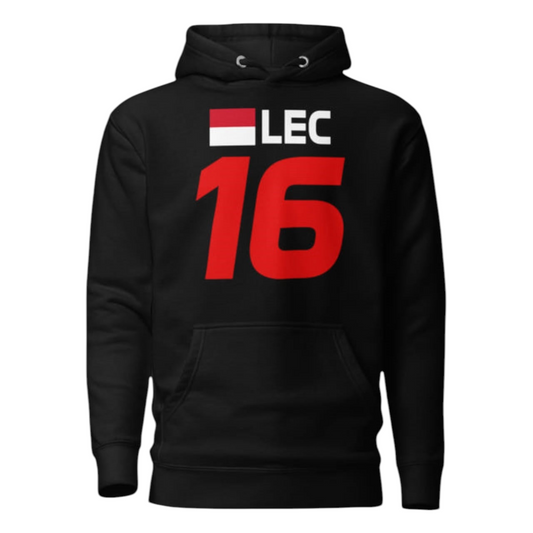F1 Charles Leclerc Ferrari fleece Hoodie