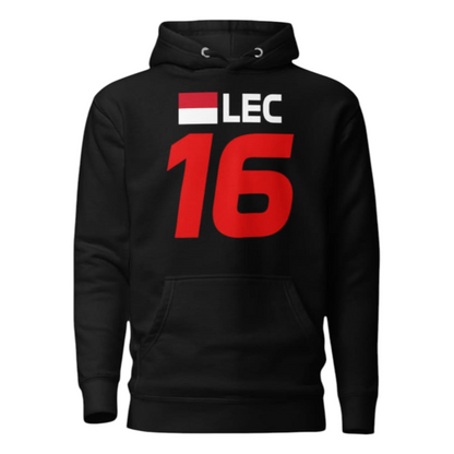 F1 Charles Leclerc Ferrari fleece Hoodie
