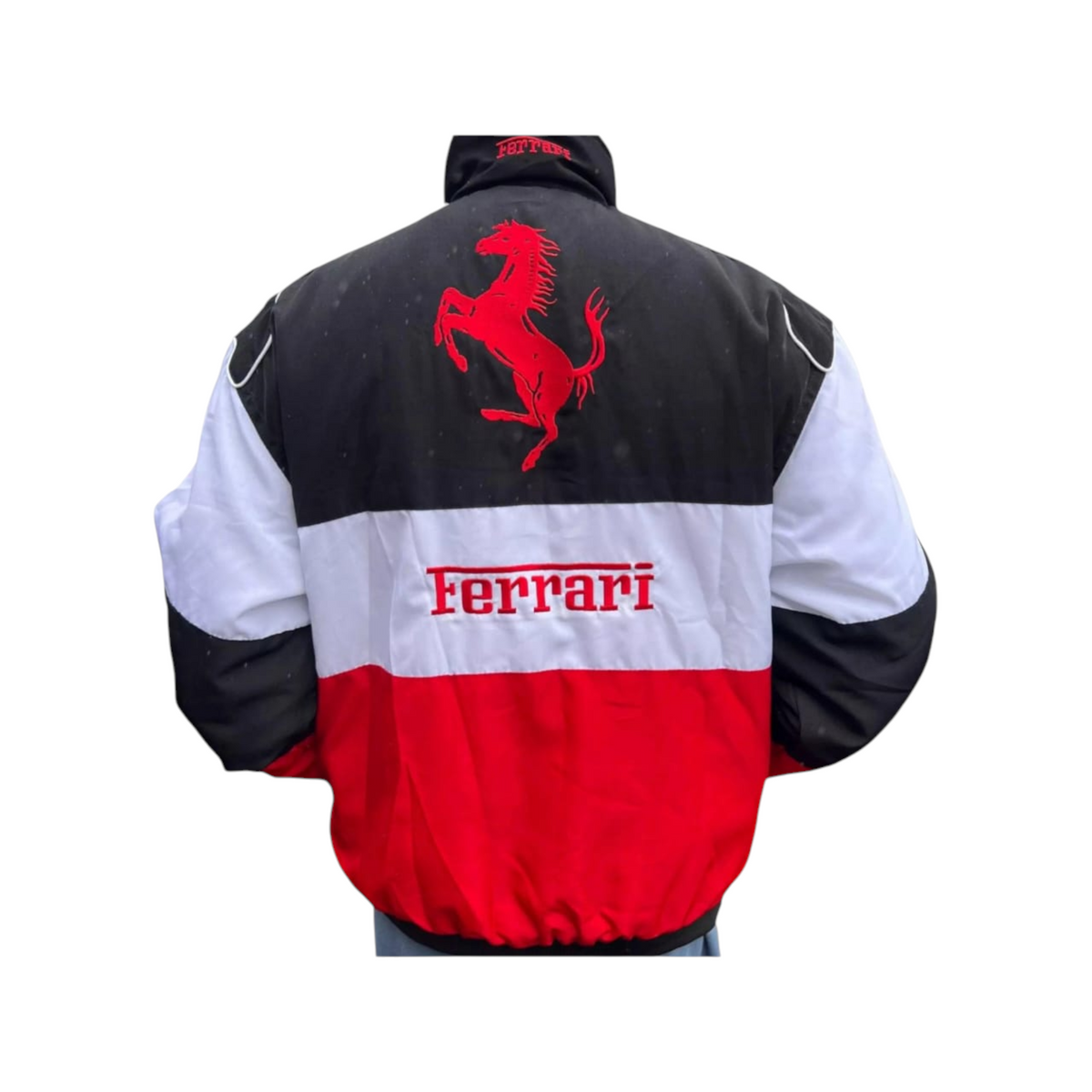 F1 Ferrari Racing Bomber Jacket