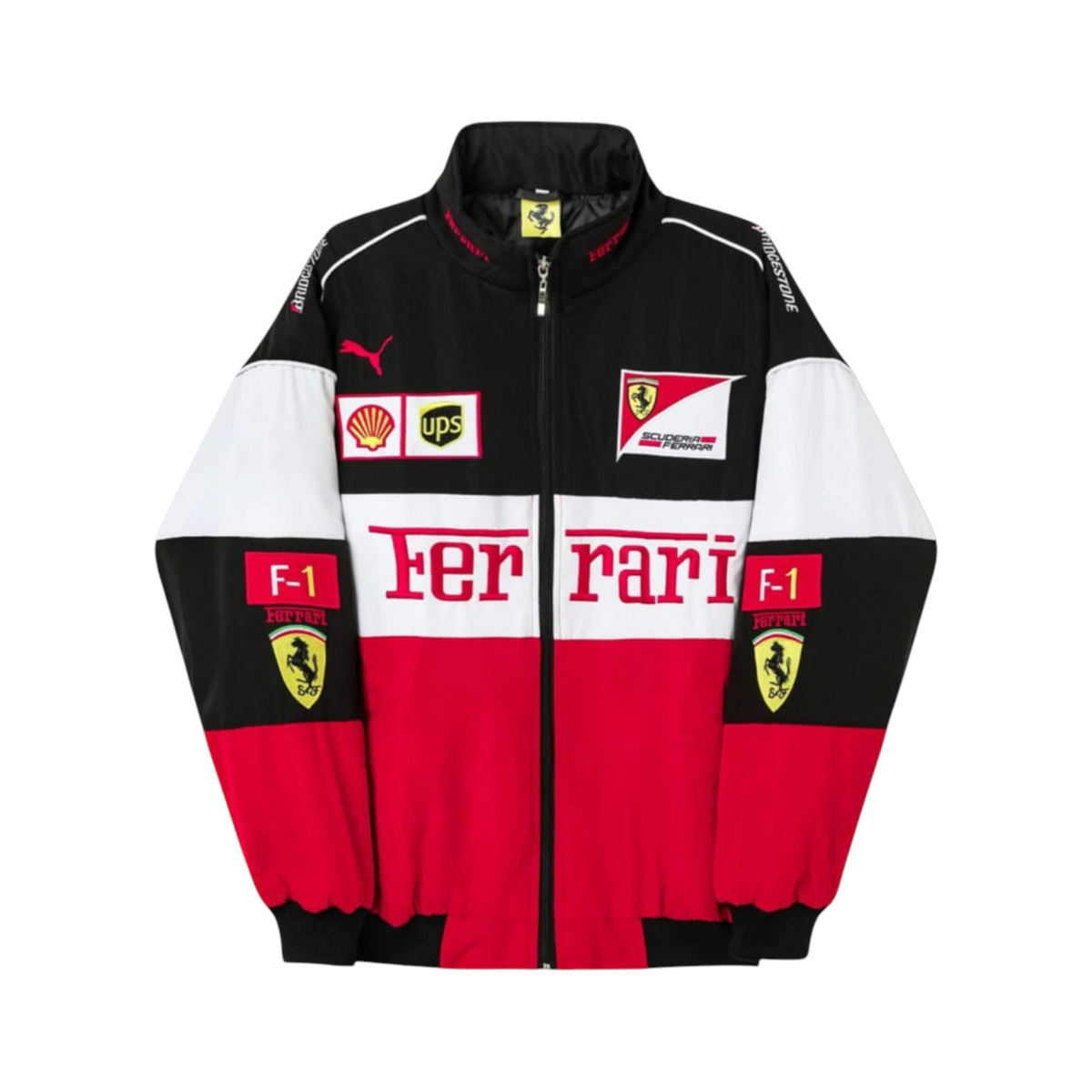 Ferrari F1 Vintage Embroidry Jacket