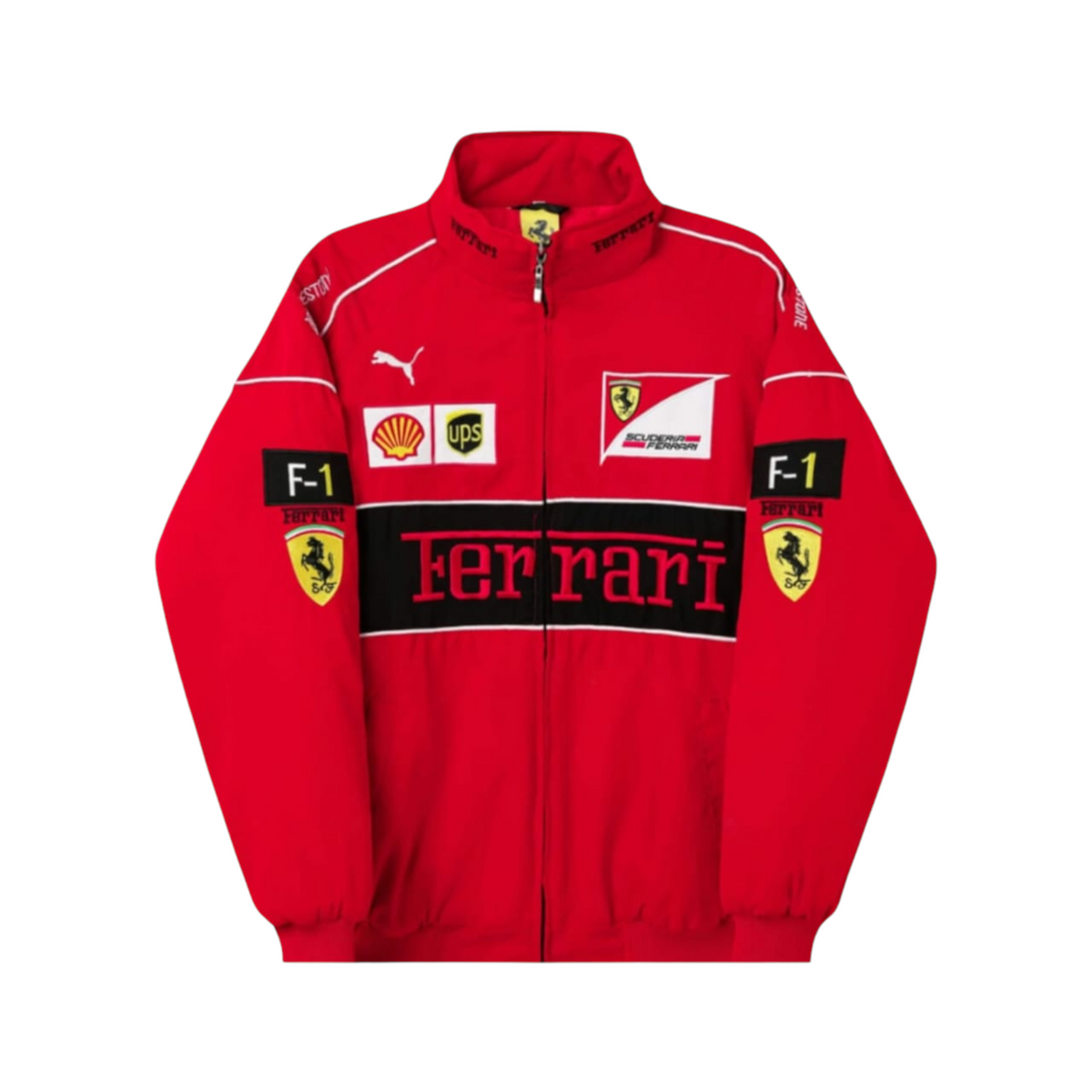 Ferrari F1 Vintage Red Jacket