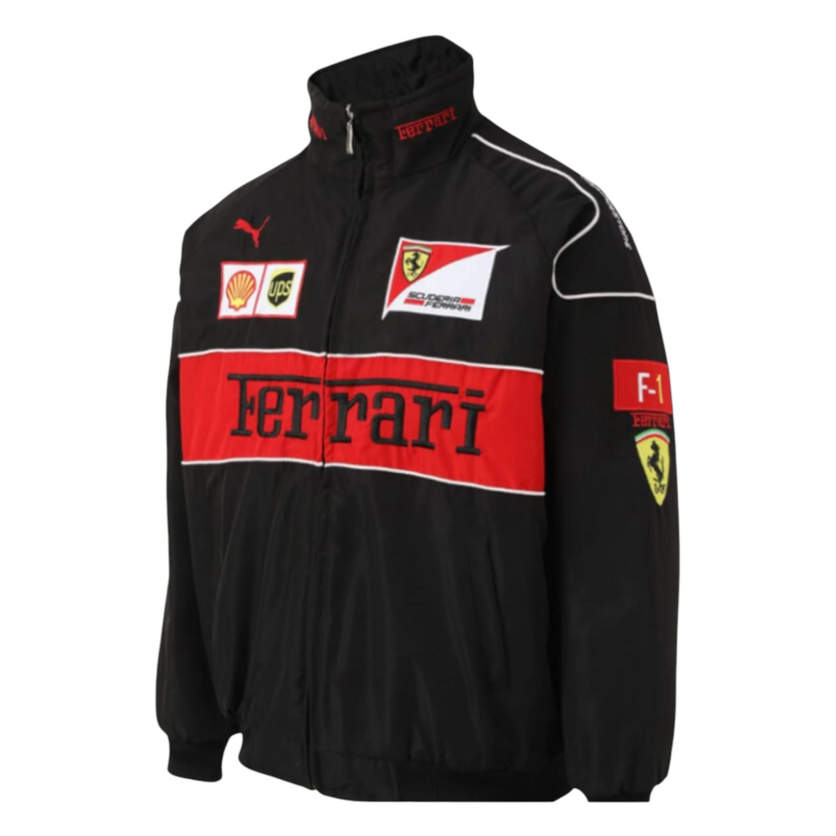 Ferrari F1 Vintage black Jacket