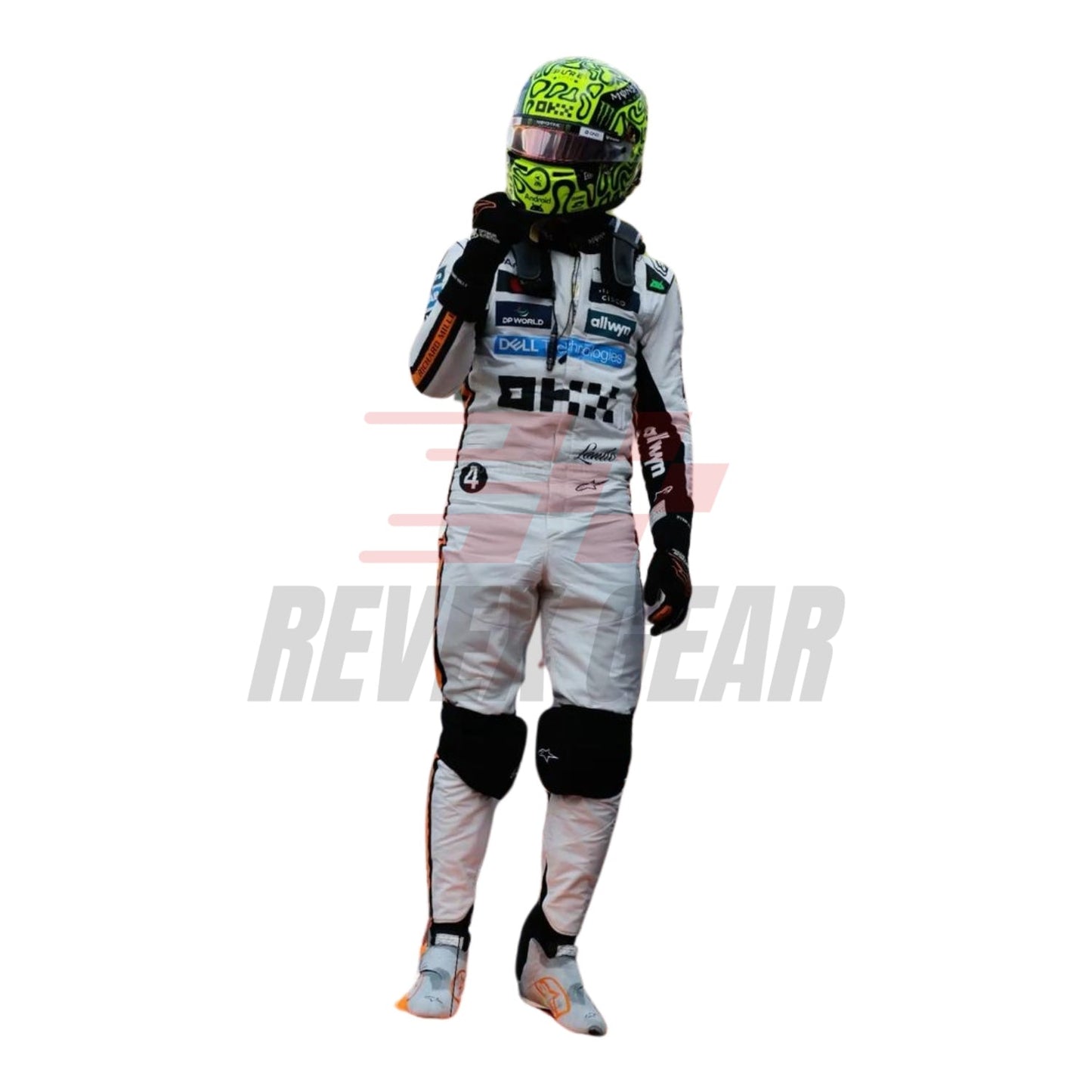 2025 F1 Racing Costume Worn by Lando Norris & Oscar Piastri - Monaco GP