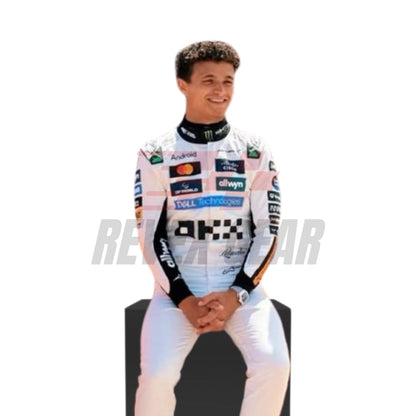 2025 F1 Racing Costume Worn by Lando Norris & Oscar Piastri - Monaco GP