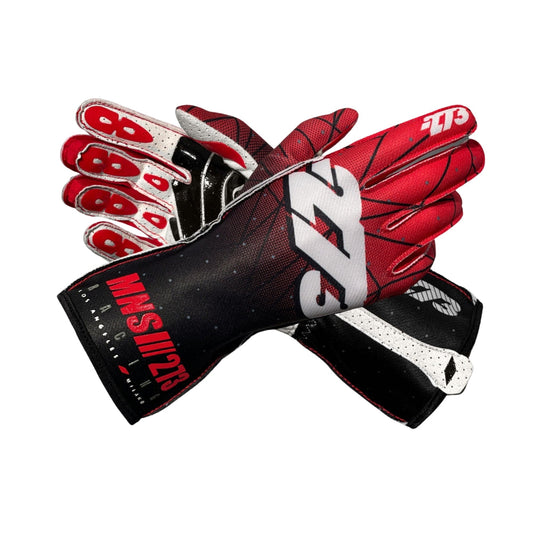 Minus 273 POLY 3 Black/Red/White Racing Gloves