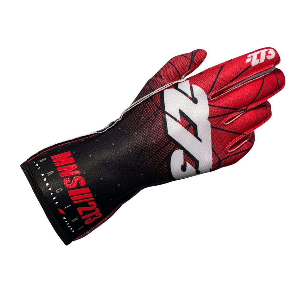 Minus 273 POLY 3 Black/Red/White Racing Gloves