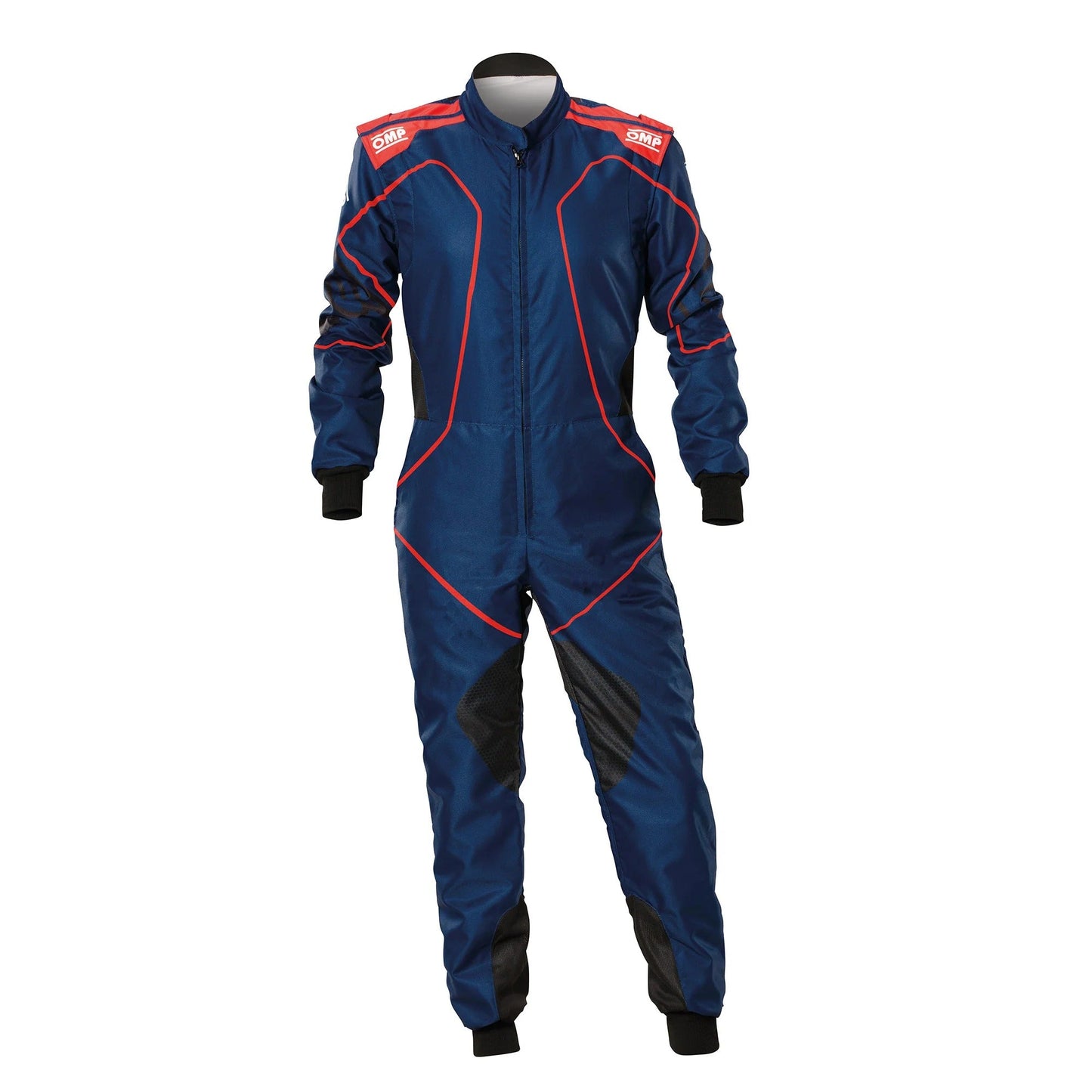 Navy Blue Go-Kart Racing Suit - OMP KS-3X ART Style 2