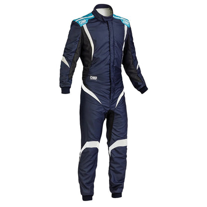 OMP ONE-S1 Blue Kart Racing Suit