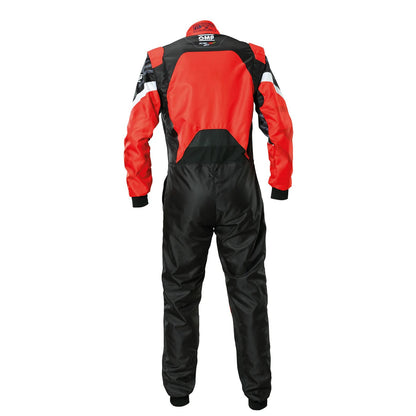 OMP Red Kart Suit KS-3X ART Style 1 Youth