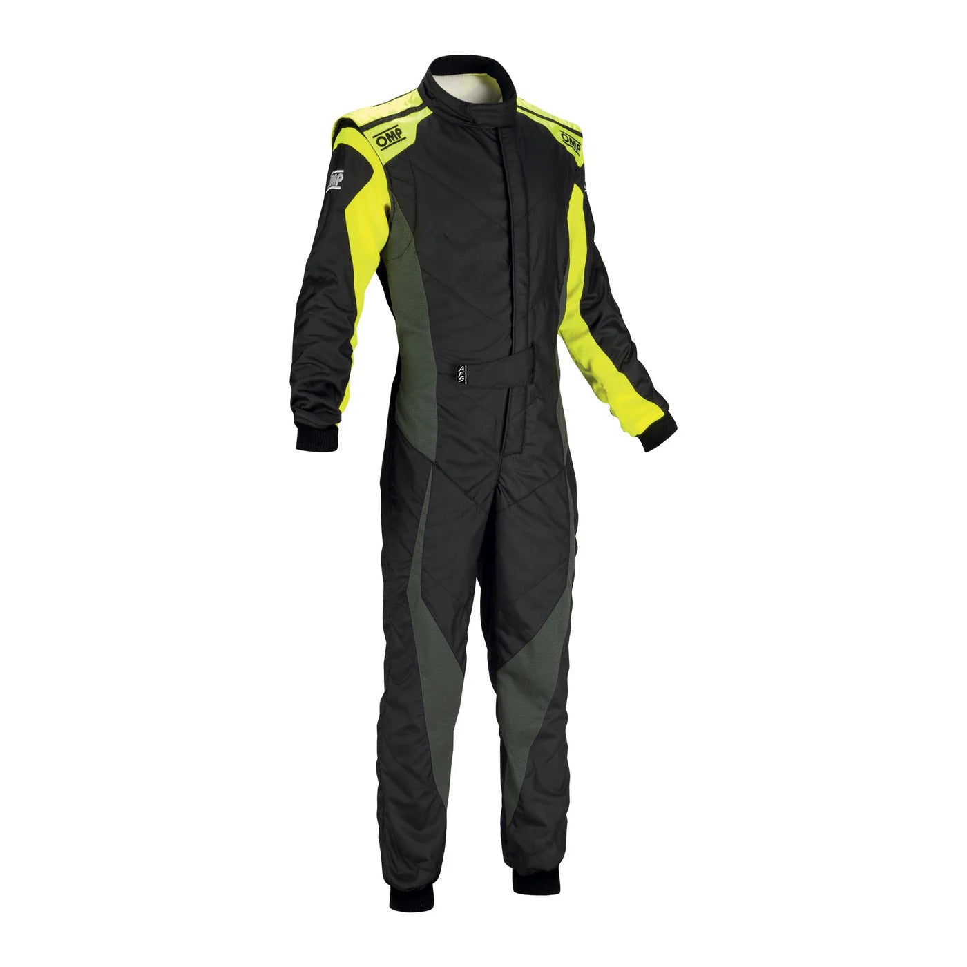 OMP TECNICA EVO Kart Racing Suit - Black / Yellow