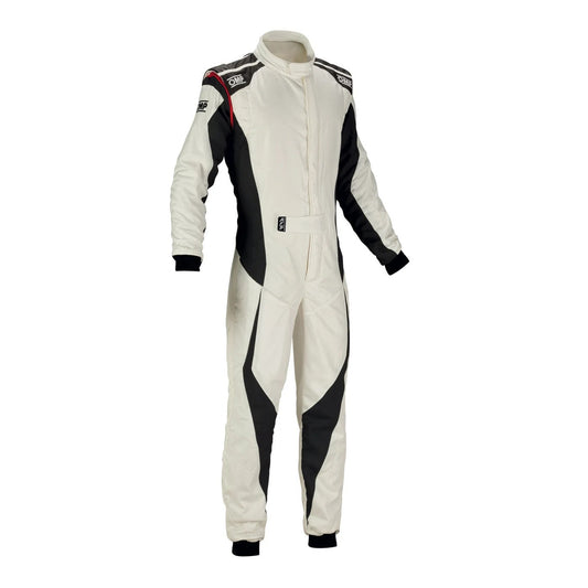 OMP TECNICA EVO Kart Racing Suit - White