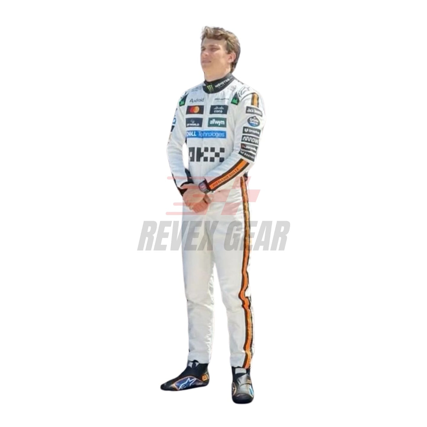 2025 F1 Racing Costume Worn by Lando Norris & Oscar Piastri - Monaco GP